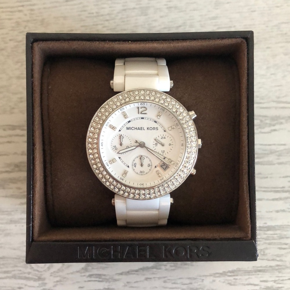 White Michael Kors Watch